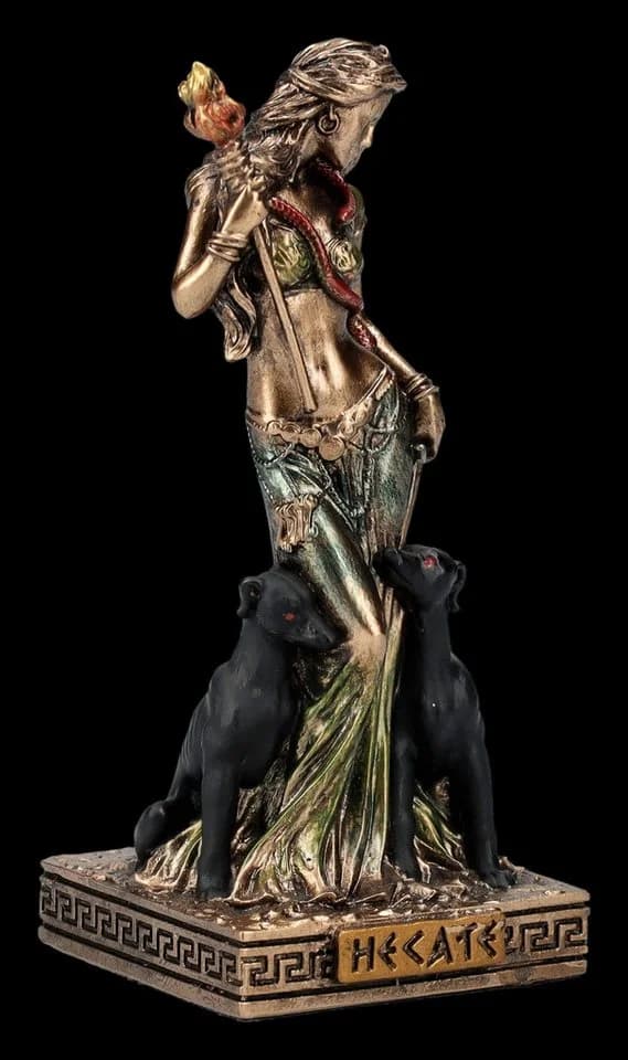 Figuren Shop GmbH Dekofigur Hekate Klein - Mythologie Mondgöttin
