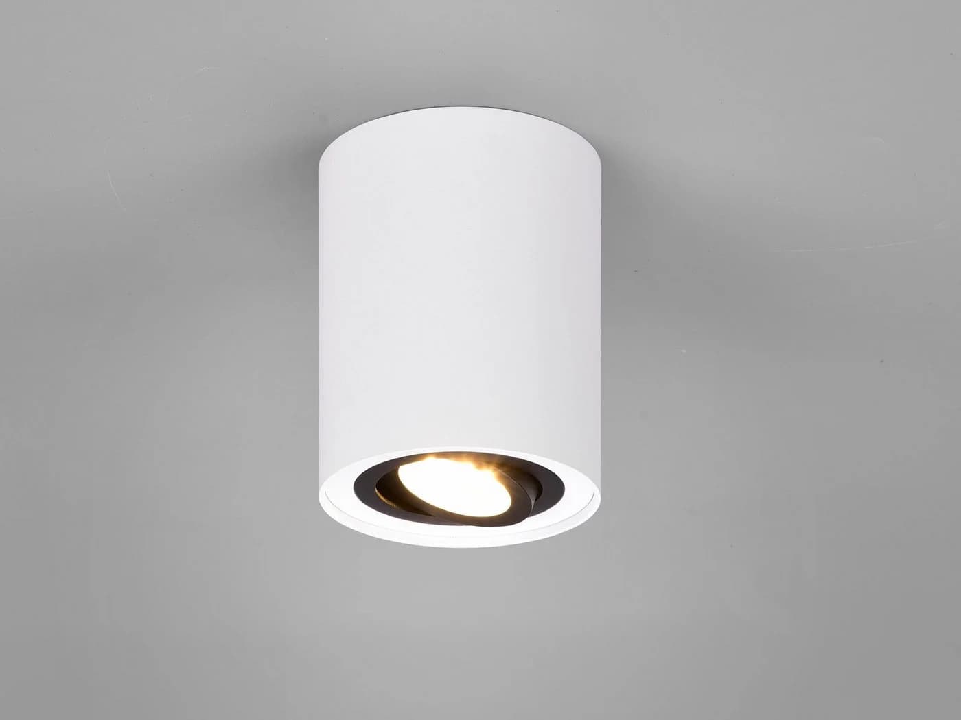 TRIO Leuchten LED Deckenstrahler Dimmfunktion Warmweiß Aufbau-Spot Aufputz Strahler Innen Lichtspot Weiß-Schwarz - Bild 3