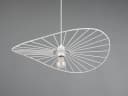Reality Leuchten LED Pendelleuchte Retro Weiß Dimmbar Bild 5