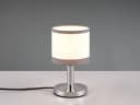 Reality Leuchten LED Nachttischlampe Touch dimmbar Grau/Weiß Bild 1