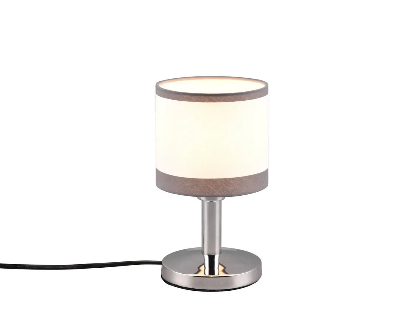 Reality Leuchten LED Nachttischlampe Touch dimmbar Grau/Weiß - Bild 2