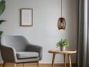 Reality Leuchten LED Pendelleuchte Dimmbar Schwarz Gold Bild 5