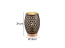 Reality Leuchten LED Nachttischlampe Schwarz Gold Dimmbar Bild 3
