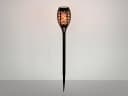 GLOBO LIGHTING Solarfackeln 6er Set mit Flammeneffekt Schwarz Bild 4