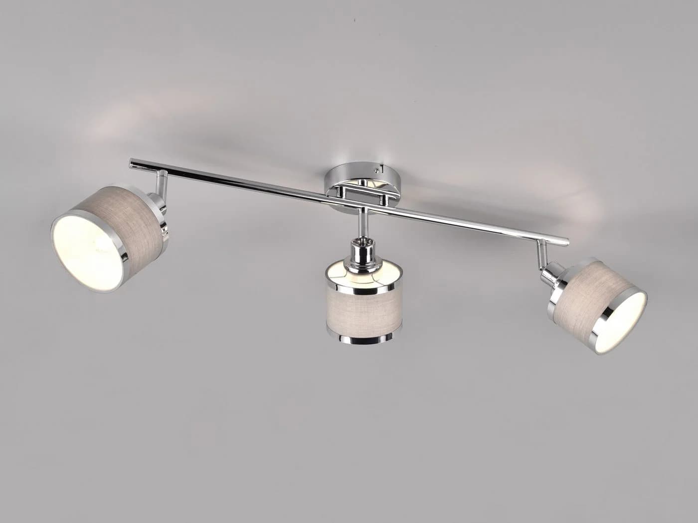TRIO Leuchten LED Deckenstrahler 3-flammig Dimmfunktion LED wechselbar Warmweiß - Bild 3