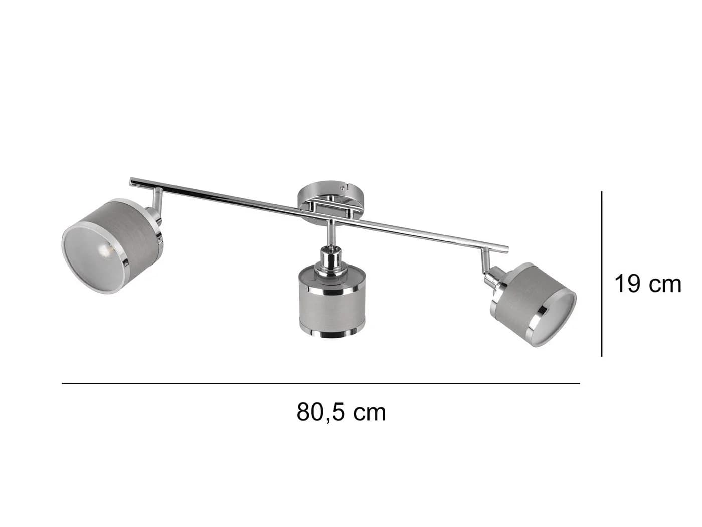 TRIO Leuchten LED Deckenstrahler 3-flammig Dimmfunktion LED wechselbar Warmweiß - Bild 5