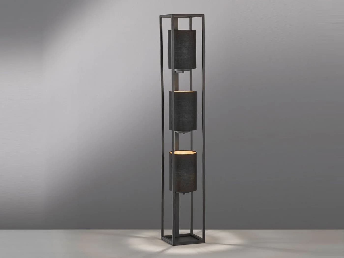 FISCHER & HONSEL LED Stehlampe 3-flammig Dimmbar Warmweiß - Bild 3