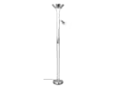 Reality Leuchten LED Deckenfluter, Dimmfunktion, Silber matt, 181,5 cm Bild 5