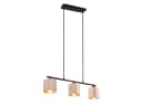 TRIO Leuchten LED Pendelleuchte, Dimmfunktion, Warmweiß, 3-flammig Bild 2