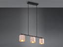 TRIO Leuchten LED Pendelleuchte, Dimmfunktion, Warmweiß, 3-flammig Bild 3