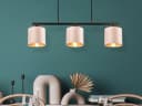 TRIO Leuchten LED Pendelleuchte, Dimmfunktion, Warmweiß, 3-flammig Bild 5