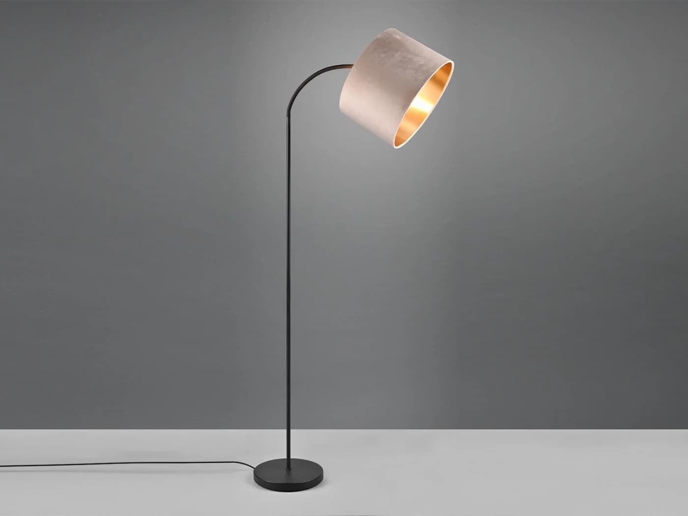 TRIO Leuchten LED Bogenlampe Beige-Gold - Bild 3