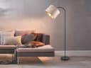 TRIO Leuchten LED Bogenlampe Beige-Gold Bild 5