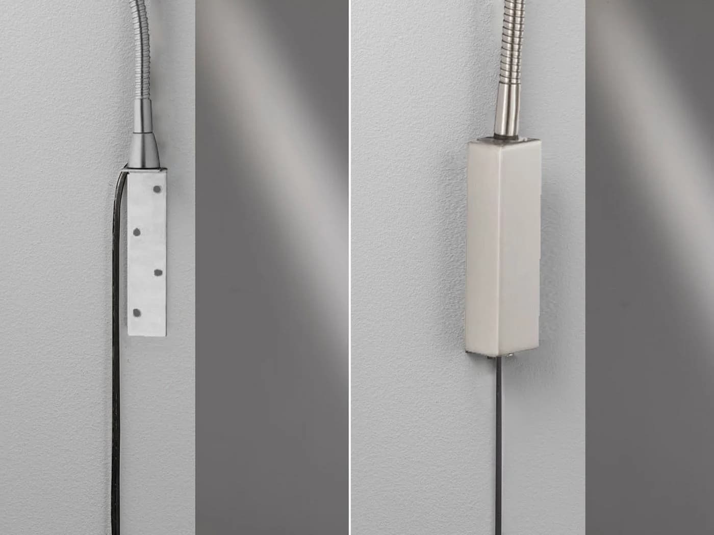 FISCHER & HONSEL LED Leselampe 2er Set Silber Flex - Bild 5