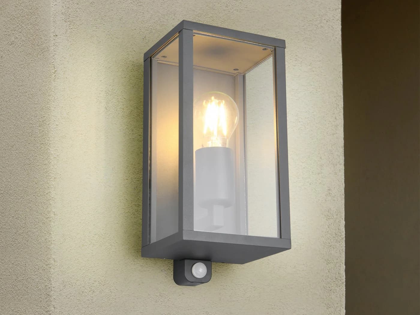 TRIO Leuchten LED Außen-Wandleuchte mit Bewegungsmelder Anthrazit - Bild 5