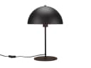 TRIO Leuchten LED Nachttischlampe Pilzform Schwarz Gold Dimmbar Bild 2