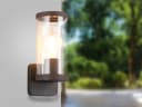 Reality Leuchten LED Außen-Wandleuchte Rost-optik Warmweiß Bild 1