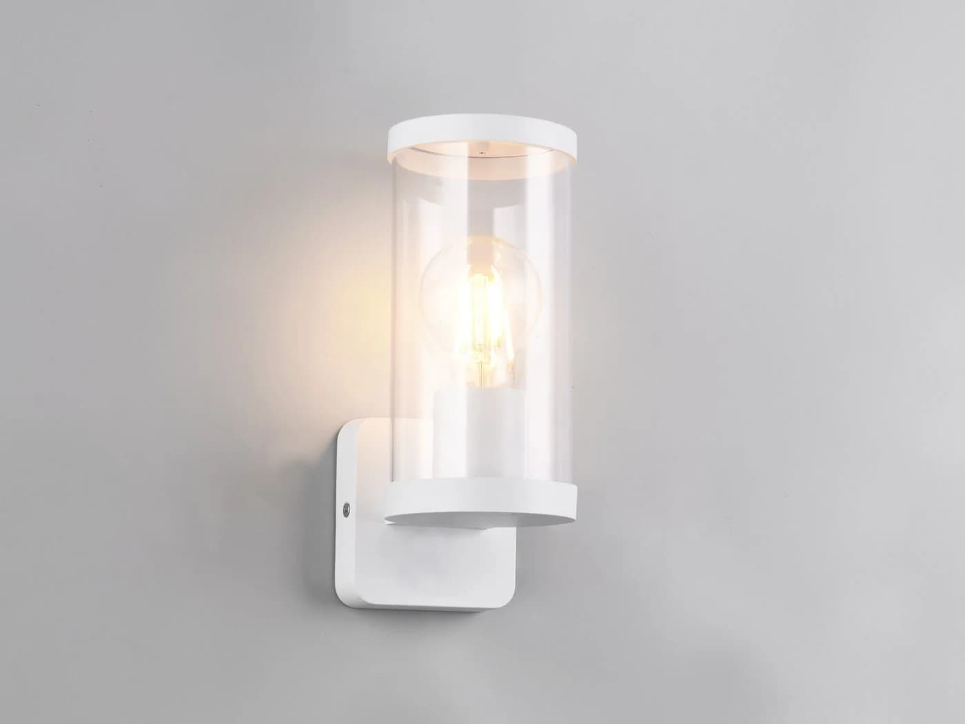 Reality Leuchten LED Außen-Wandleuchte Weiß E27 - Bild 3