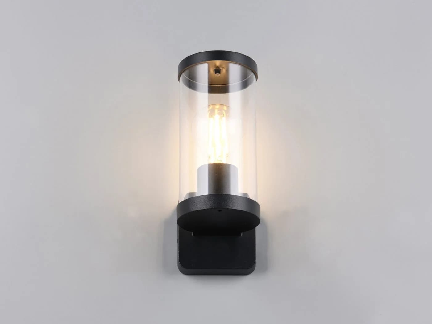 Reality Leuchten LED Außen-Wandleuchte Schwarz IP44 - Bild 5