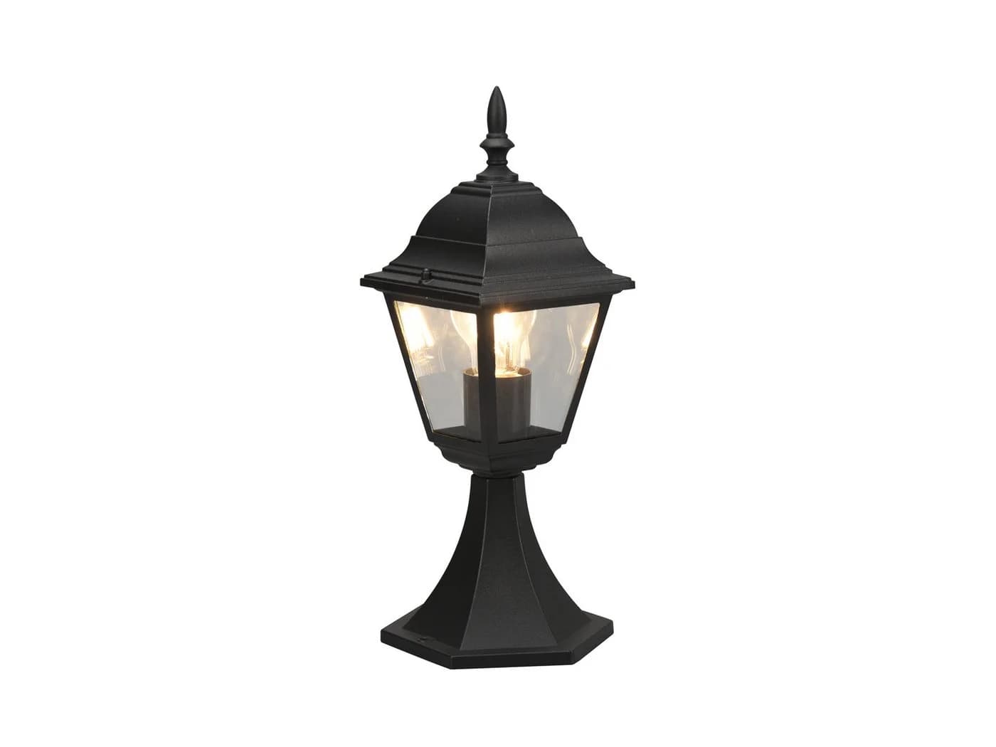 TRIO Leuchten LED Sockelleuchte Landhausstil Schwarz Gartenlaterne - Bild 2