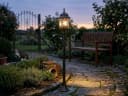 TRIO Leuchten LED Pollerleuchte Rostoptik E27 Gartenlaterne Bild 1