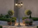 TRIO Leuchten LED Gartenleuchte antik 200cm 3-flammig E27 Bild 1