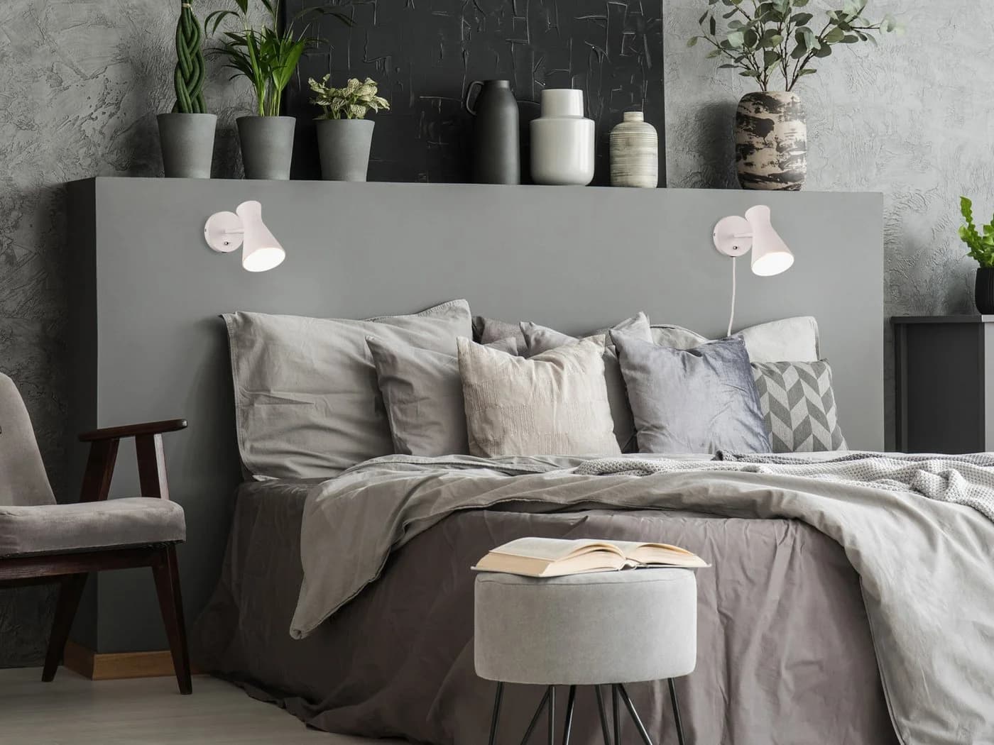 Reality Leuchten LED Wandstrahler Weiß Dimmbar E27 - Bild 5