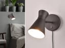 Reality Leuchten LED Wandstrahler Schwarz Dimmbar E27 Bild 1