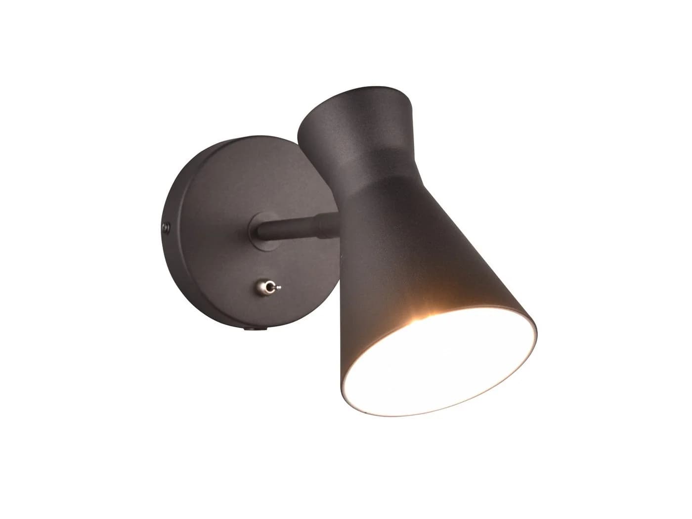 Reality Leuchten LED Wandstrahler Schwarz Dimmbar E27 - Bild 2