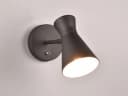 Reality Leuchten LED Wandstrahler Schwarz Dimmbar E27 Bild 3
