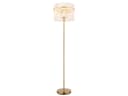 GLOBO LIGHTING LED Stehlampe Gold Dimmbar Retro Glas Bild 2