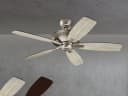 Kichler Deckenventilator 132cm Zinn antik Echtholzflügel Fernbedienung Bild 3