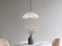 meineWunschleuchte Pendelleuchte VARYA Warm Grey Metall Bild 1