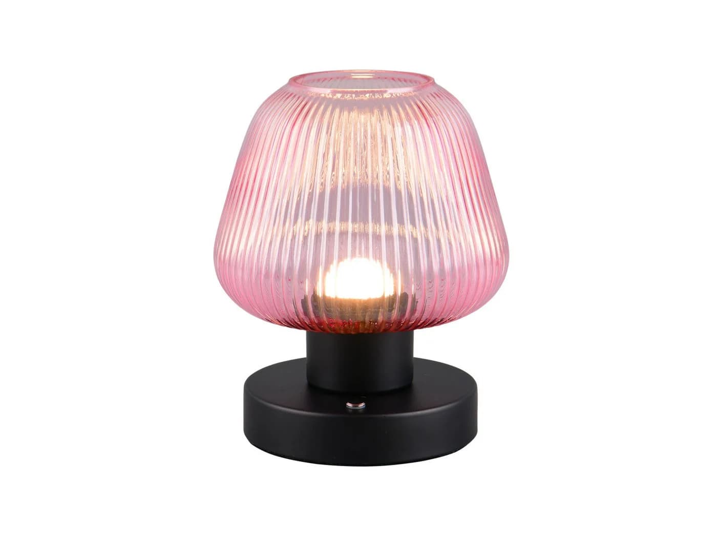 meineWunschleuchte LED Tischleuchte Dimmbar Glas Retro - Bild 2