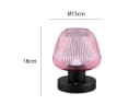 meineWunschleuchte LED Tischleuchte Dimmbar Glas Retro Bild 4