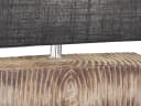 FISCHER & HONSEL LED Nachttischlampe Grau Keramik Leinen Dimmbar Bild 5