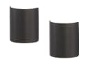 FISCHER & HONSEL LED Wandleuchte 2er Set Schwarz Gold flach Bild 2