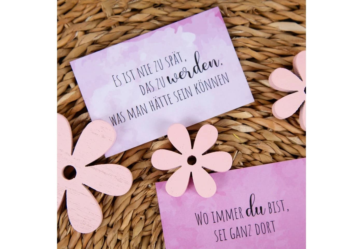 Logbuch-Verlag Motivationskarten 38-tlg. Regenbogen Affirmation - Bild 5