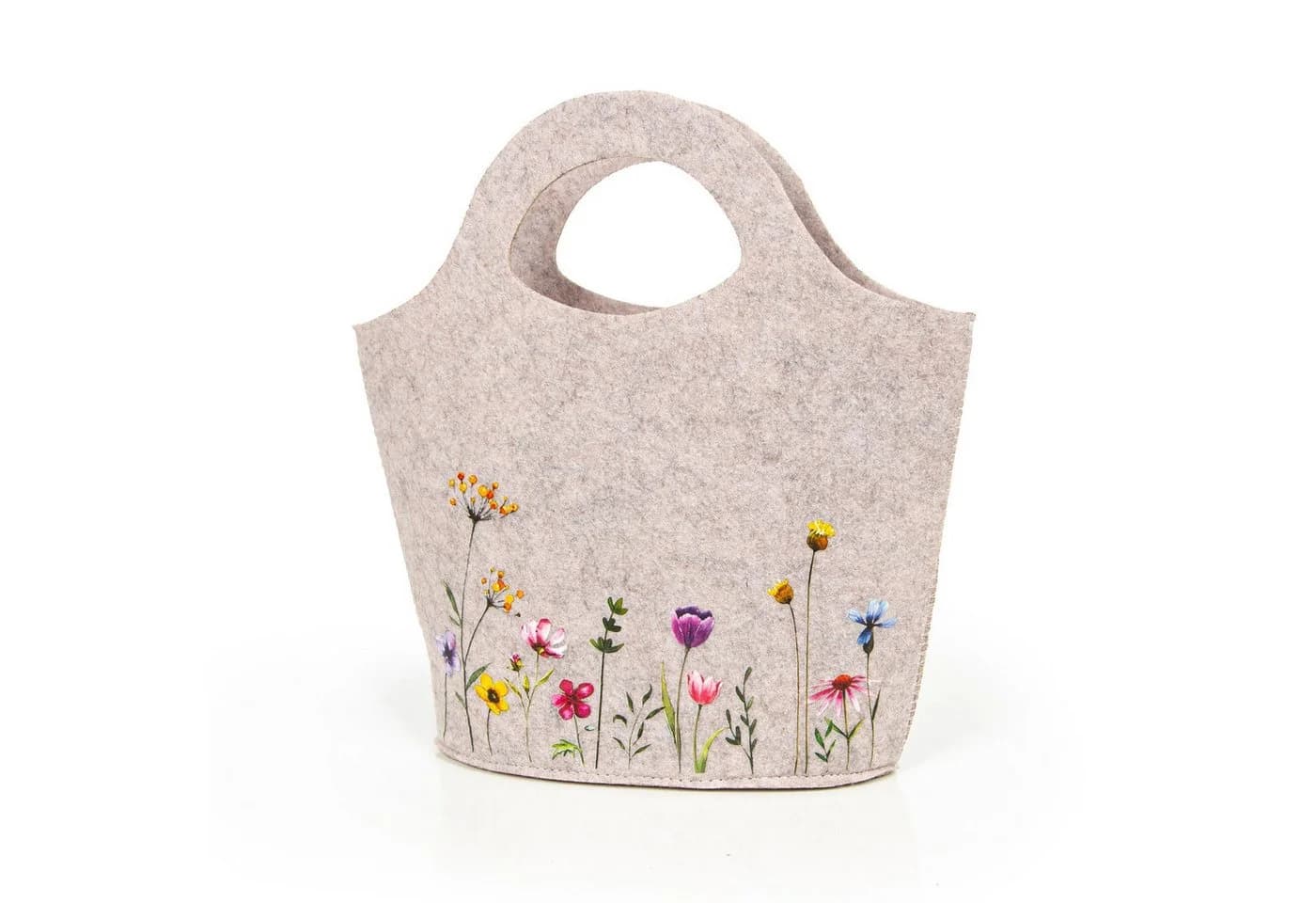 Logbuch-Verlag Dekofigur Geschenktasche aus Filz 27 x 27 x 6 cm