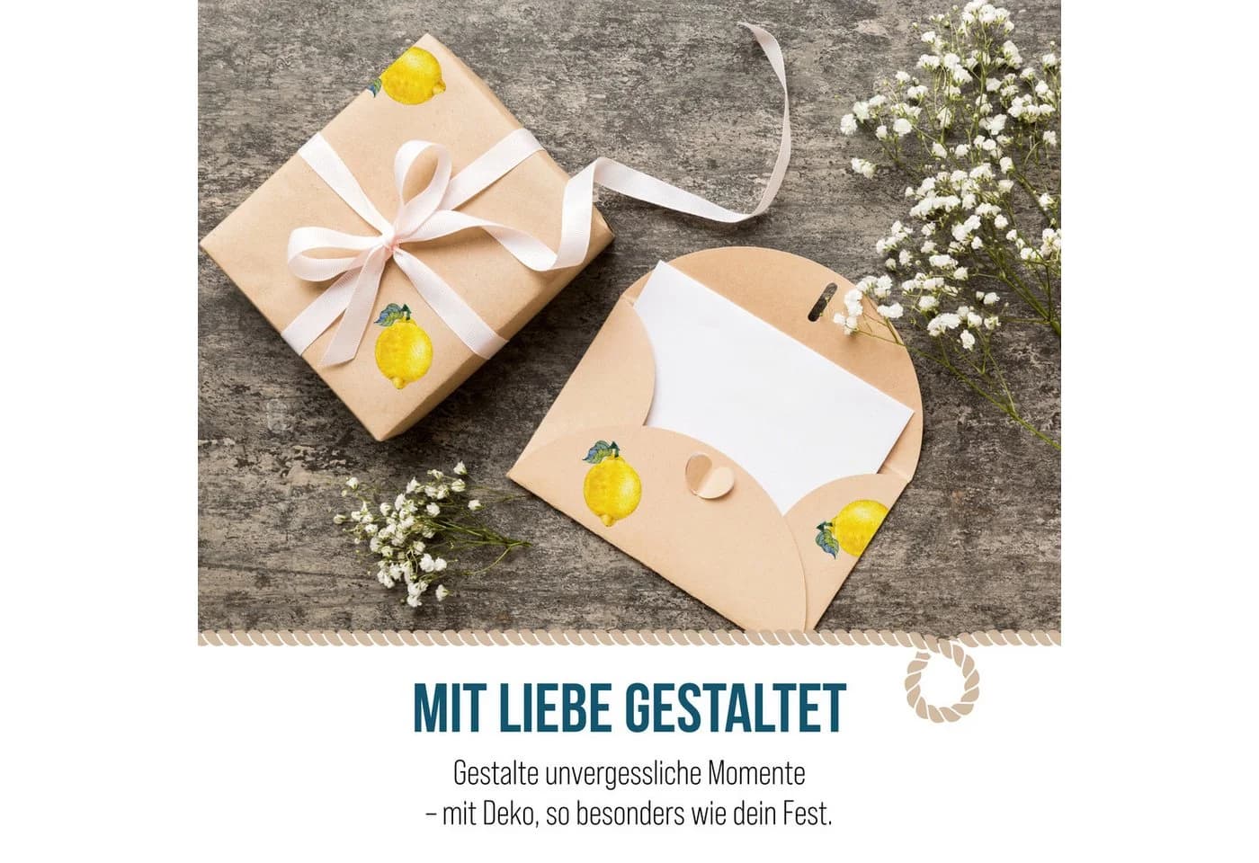 Logbuch-Verlag 200 Zitronen Deko Sticker 5 x 4 cm Selbstklebend Gelb Grün - Bild 5