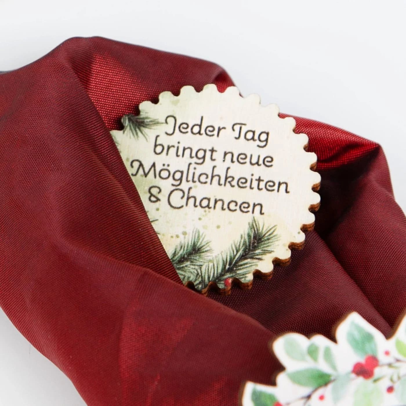 Logbuch-Verlag Glücksbringer Holz Adventskalender 24 Stück - Bild 4