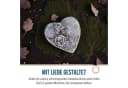 Logbuch-Verlag Grabherz Grau mit Rosenmotiv Bild 5