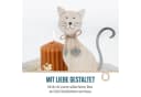 Logbuch-Verlag Dekofigur Katze Holz Metall Braun Silber Bild 5
