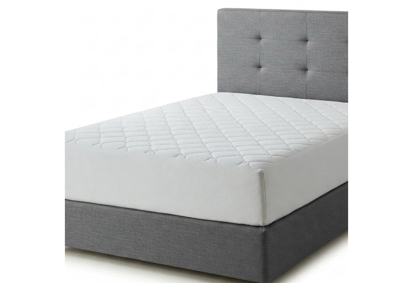 Eve Textile Gesteppter Matratzenschoner bis 25 cm Mikrosilikon-Polyester