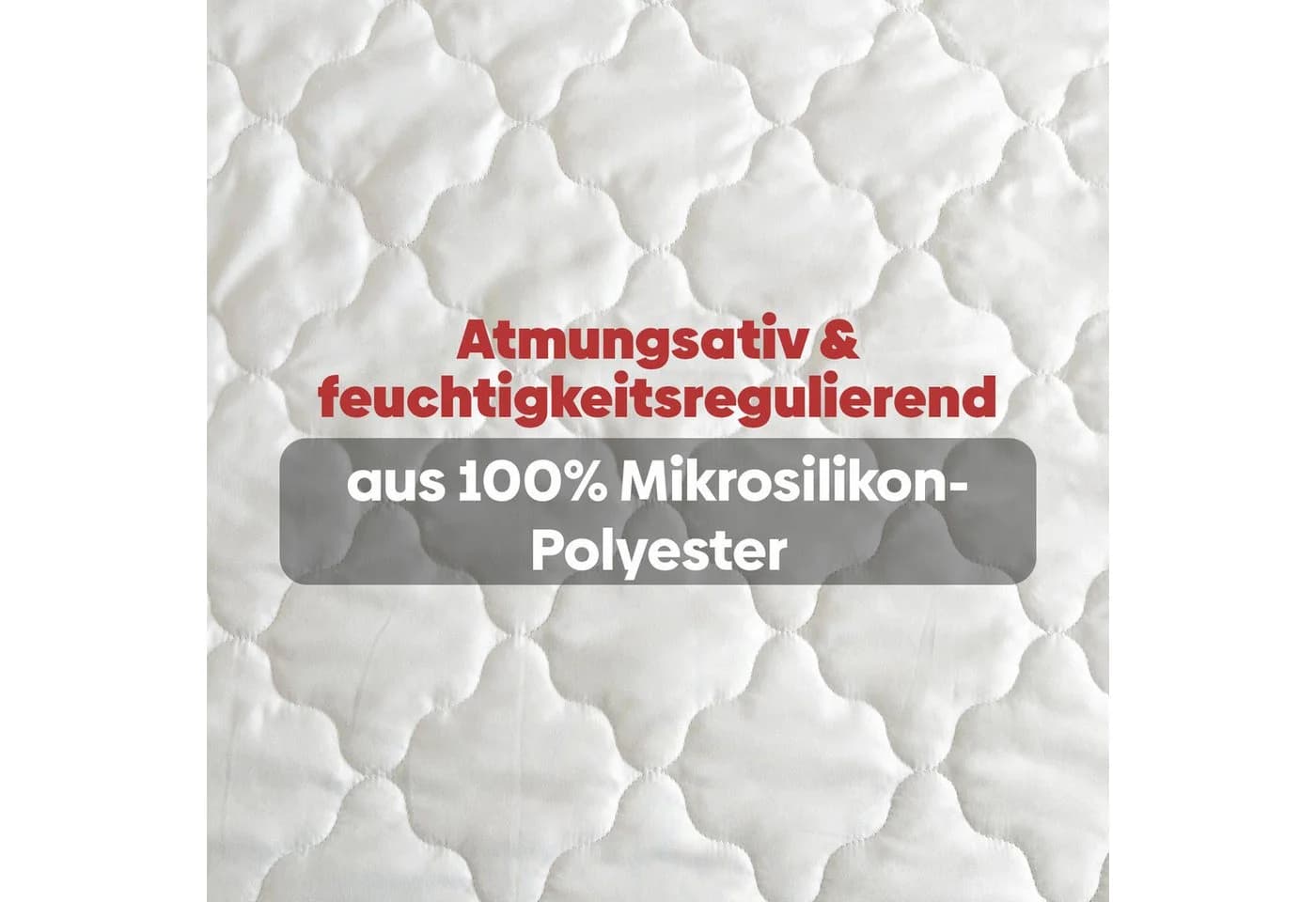 Eve Textile Gesteppter Matratzenschoner bis 25 cm Mikrosilikon-Polyester - Bild 5