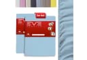 Eve Textile Spannbettlaken 2er Pack Hellblau 100% Baumwolle Jersey Bild 2