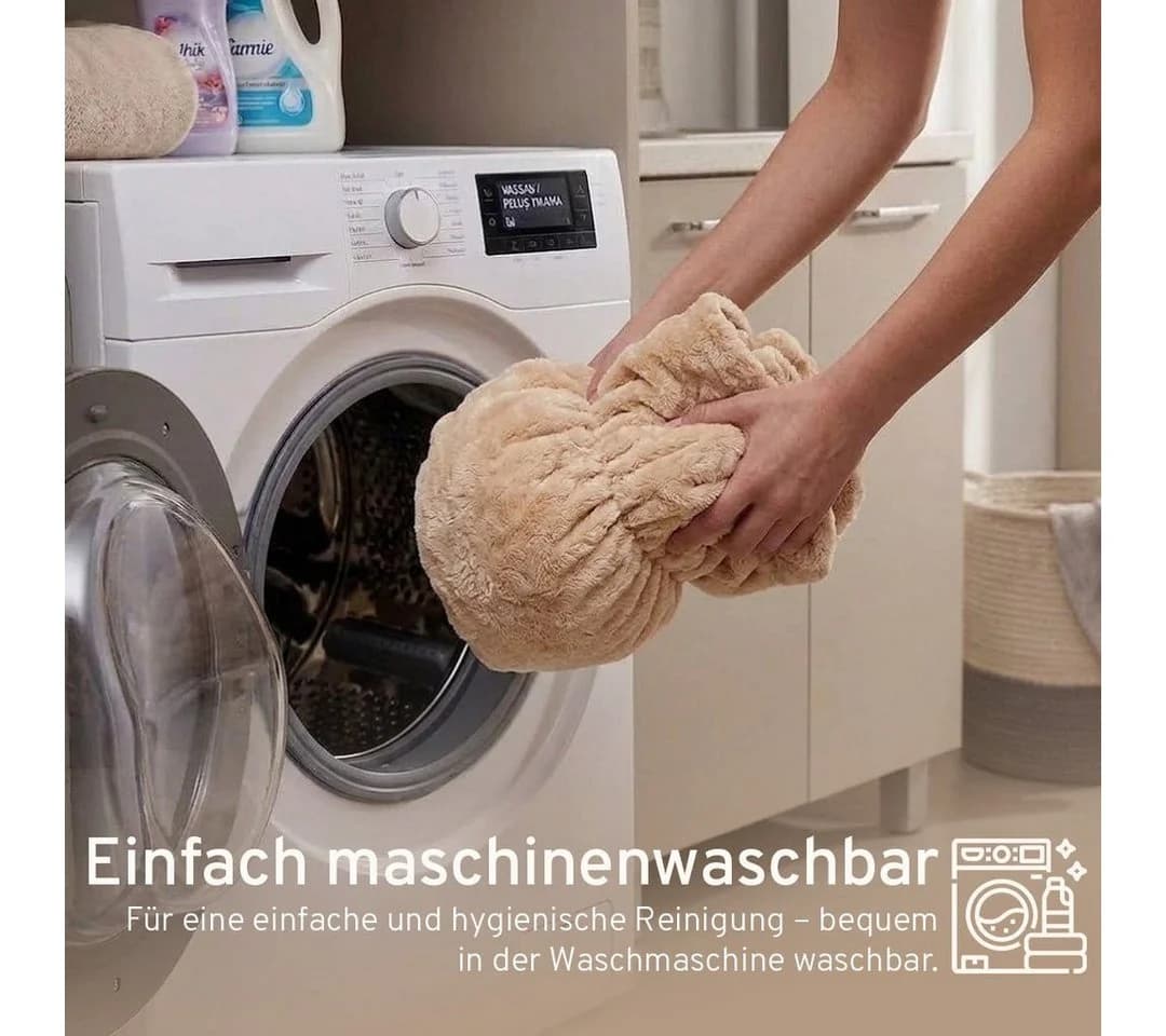 Eve Textile U-Kissen Schwangerschafts- und Ganzkörperkissen Grau/Braun - Bild 5