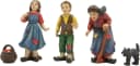 FADEDA Krippen-Zubehör 5x Hänsel und Gretel Kunstguss Holzoptik Bild 2