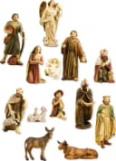 FADEDA Krippenfiguren Set 13-tlg. Handbemalt Polyresin Bild 2