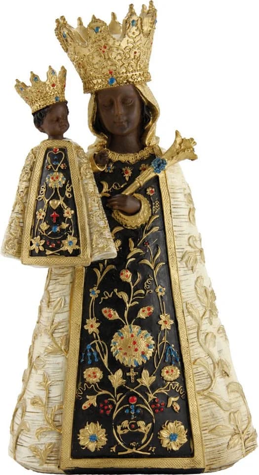 FADEDA Krippenfigur Schwarze Madonna 4 cm - Bild 2
